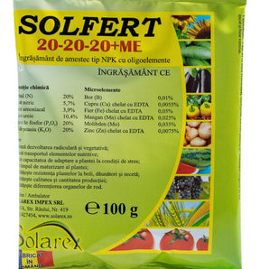 SOLFERT 20-20-20 100 GR
