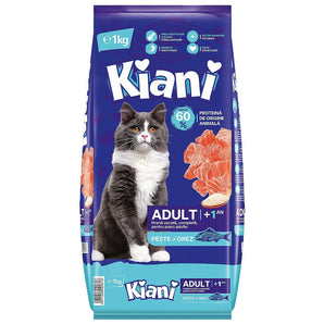 HRANA PISICI KIANI PESTE-OREZ 1KG