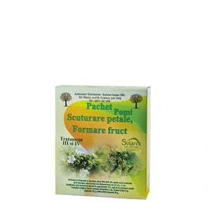 PACHET TRATAMENT 3 şi 4 POMI - SCUTURARE PETALE, FORMARE FRUCT 10 L APA