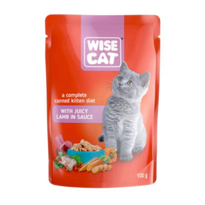 Hrana Umeda Pisici CARPATHIAN WISE CAT – Kitten Miel in Sos 100g 24buc/bax