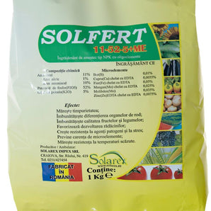 SOLFERT 11-52-5 + Me 20KG