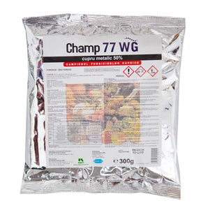 Fungicid Champ 77 WG - 300g, Cupru, Tratament pomi, Vita de vie, Mana, Rapan