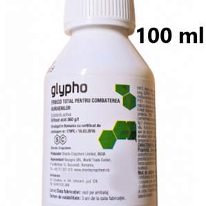 Erbicid Total GLYPHO - 100 ml, Sharda, Postemergent