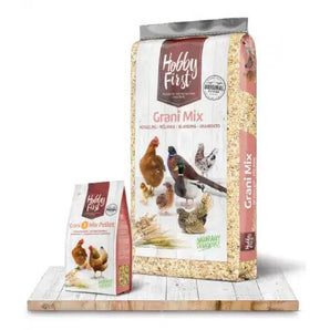 Furaj pentru pasari Hobby First grani mix 3 pellet 20 kg