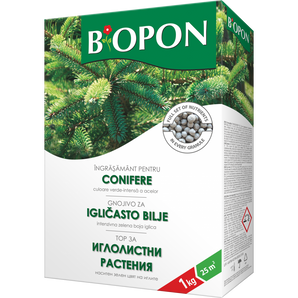 Ingrasamant granulat pentru conifere - Biopon - 1kg