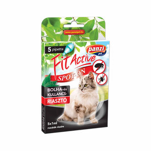 Pipeta antiparazitara pentru pisici FitActive 5 buc
