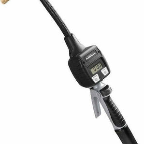 Pistol SAMOA digital distributie ulei, 30 l/ min, iesire flexibila 90°, automat
